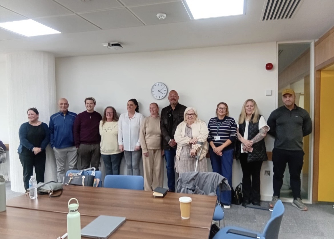 Sidekick group session with community members and partners.