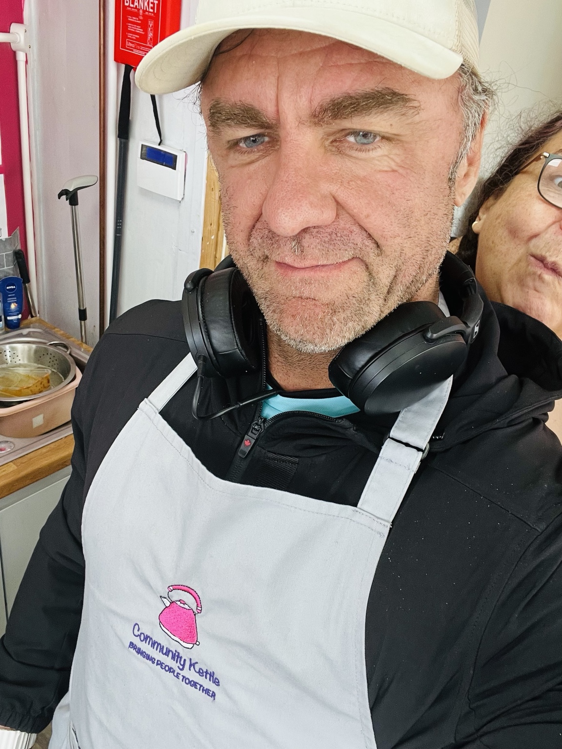 Rob Prior at the Community Kettle CIC in Cosham.